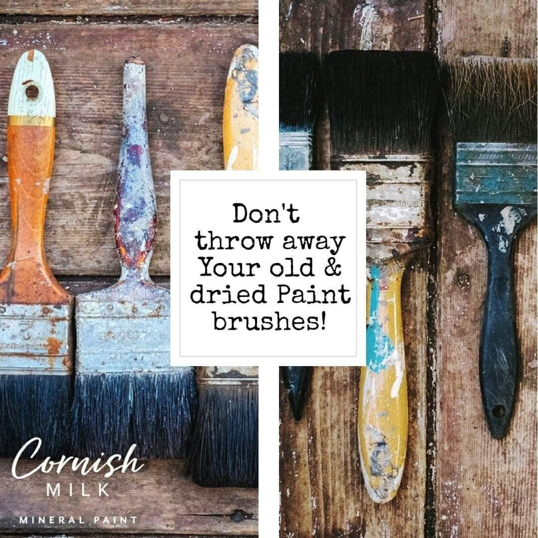 Rescue Your Old And Dried Up Paint Brushes With Cornish Milk's Biostrip