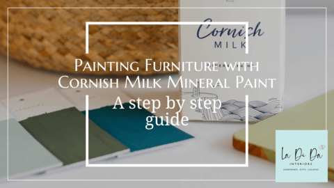 Painting Furniture with Cornish Milk Mineral Paint: A Step by Step Guide - By Steph Briggs July 7th 2020