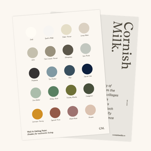 Colour Cards – Cornish Milk Mineral Paint Ltd