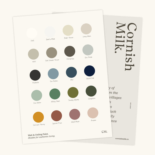 Wall & Ceiling Paint Colour Card